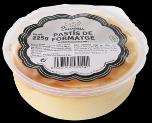 * PASTÍS DE FORMATGE 225 g * PASTÍS DE FORMATGE 225 g