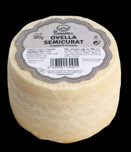 * FORMATGE D'OVELLA 380 g  SEMICURAT 