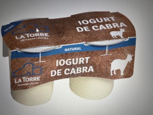 * IOGURT NATURAL DE CABRA pack 2x 125 g