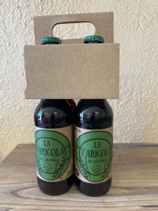 * CERVESA LA FARIGOLA- PACK 4 ampolles